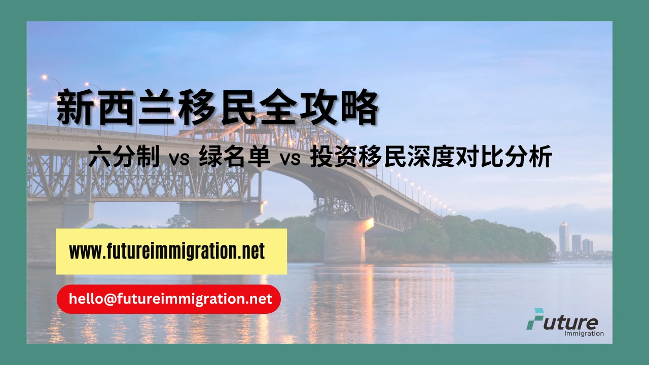 2025新西兰移民全攻略：六分制vs 绿名单vs 投资移民深度对比分析- 移民移居| 未来移民
